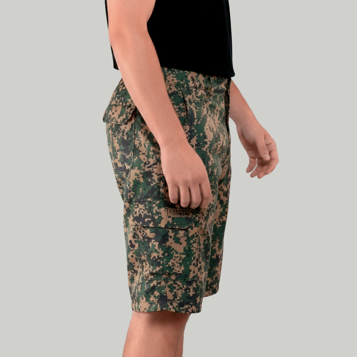 Bermuda Tática Brk Militar Verde UV35+