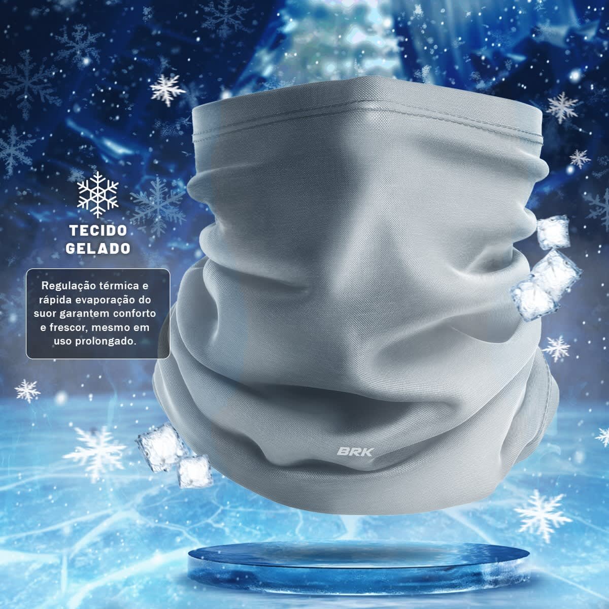 Bandana Tubeneck Agro Brk Camuflada Florestal com Proteção Solar UV50+