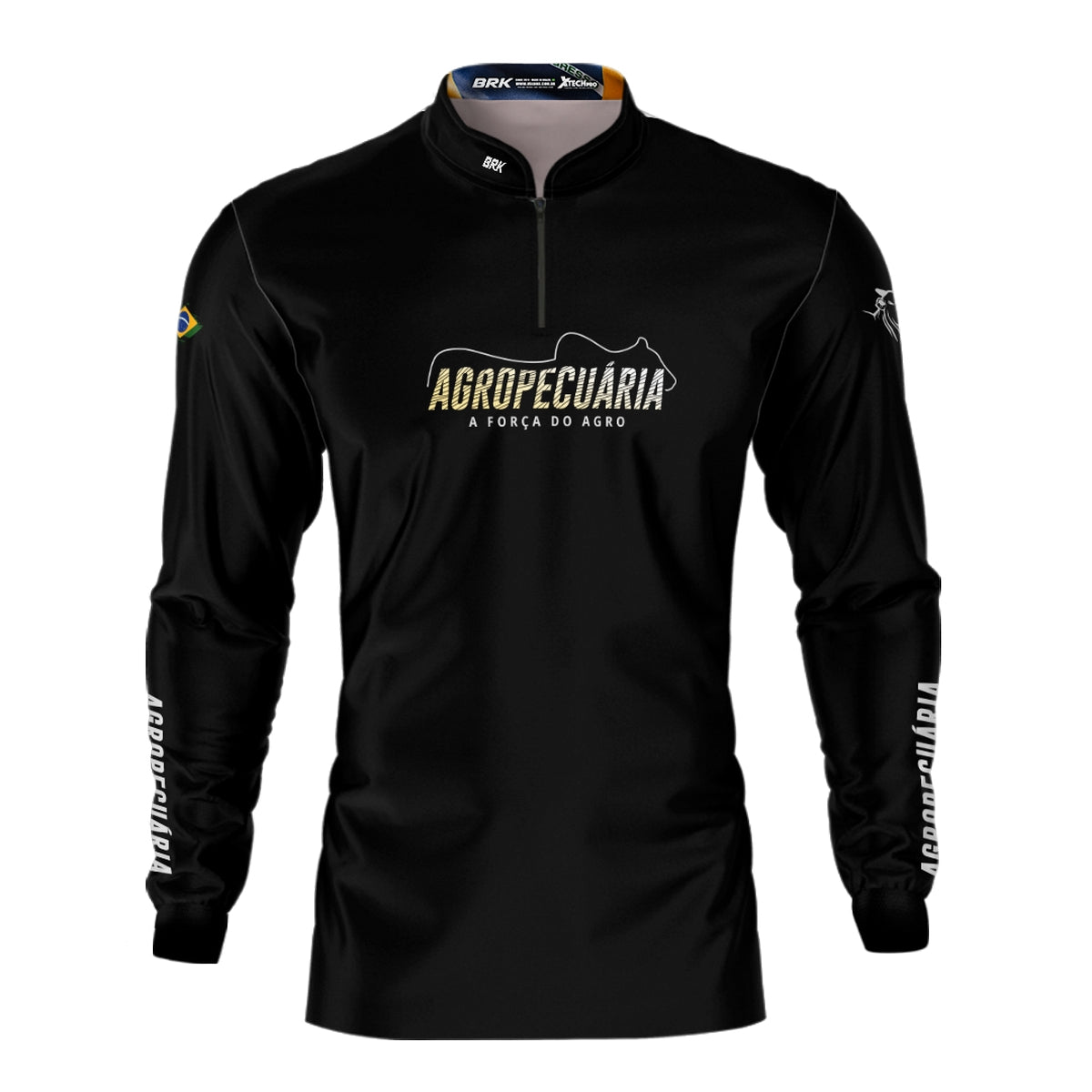 Camisa Agro Brk Agropecuária com Proteção Solar UV50+