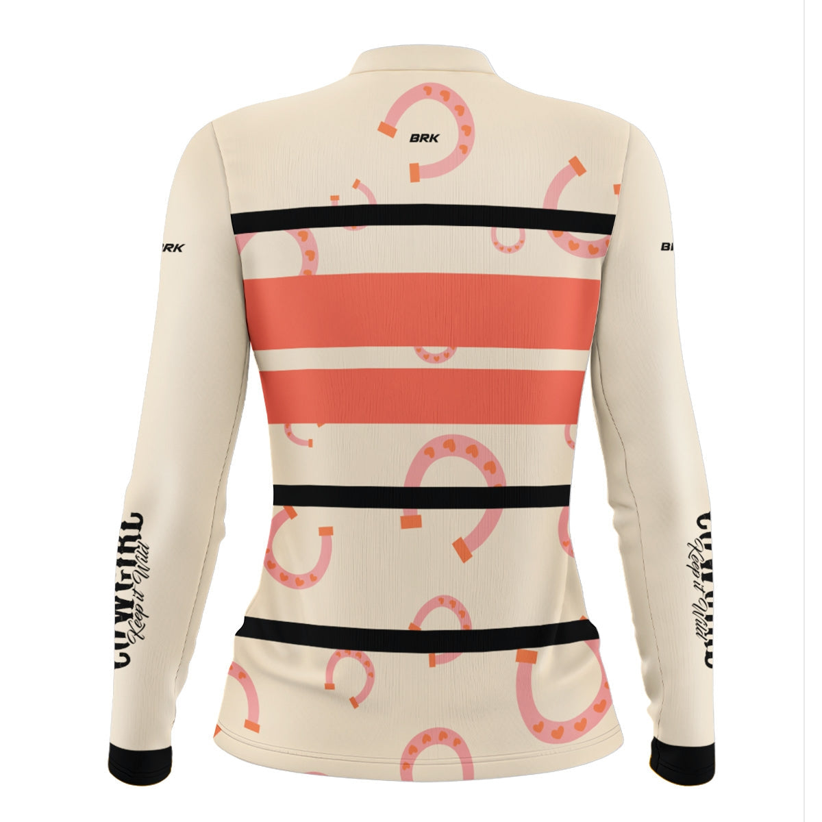 Camisa Agro Feminina Brk Cowgirl Ferradura com Proteção Solar UV50+