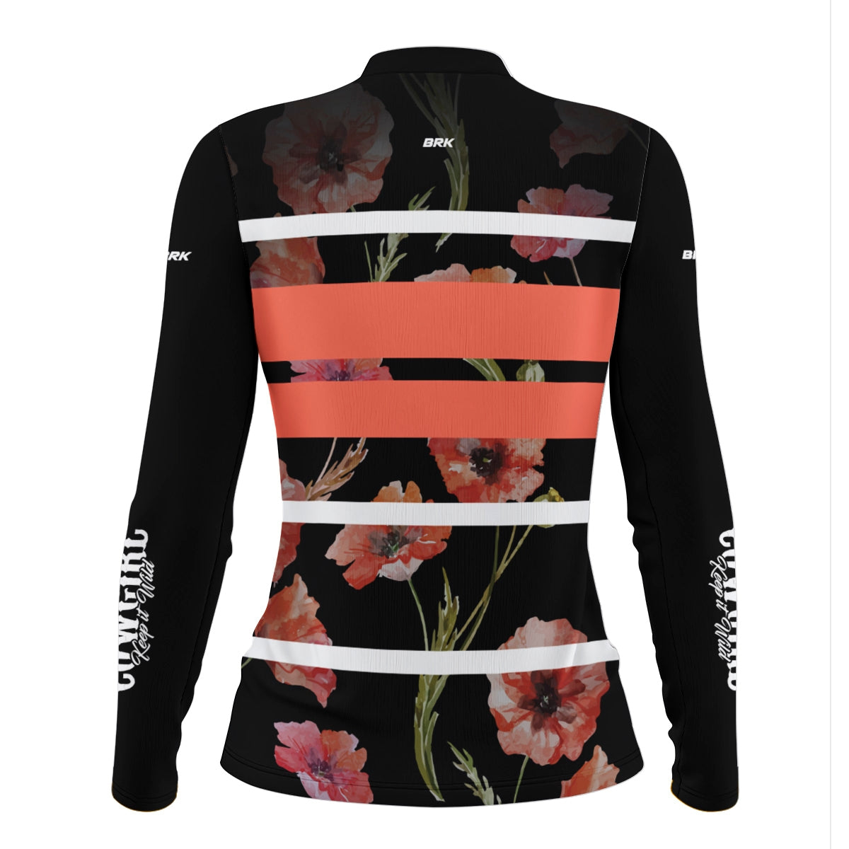 Camisa Agro Feminina Brk Cowgirl Preta com Proteção Solar UV50+