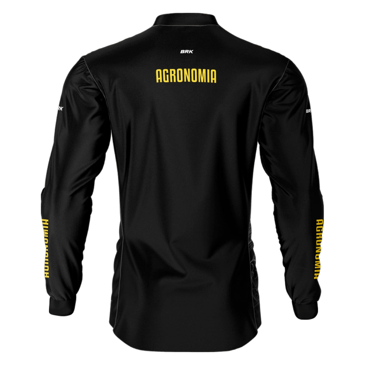 Camisa Agro Brk Agronomia Preta 2 com UV50+