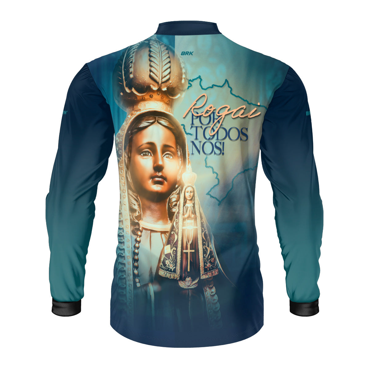 Camisa Agro Brk Eu Sou do Agro Nossa Senhora com Proteção UV50 - Envio Imediato