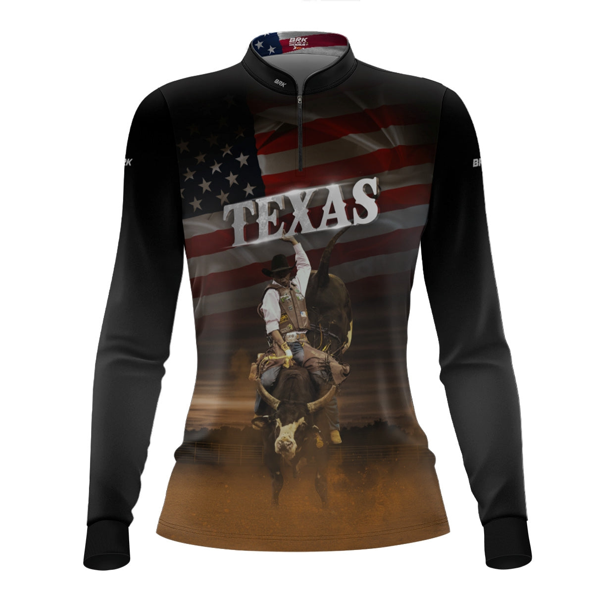 Camisa Agro Feminina Brk Texas Rodeio com Proteção UV50+