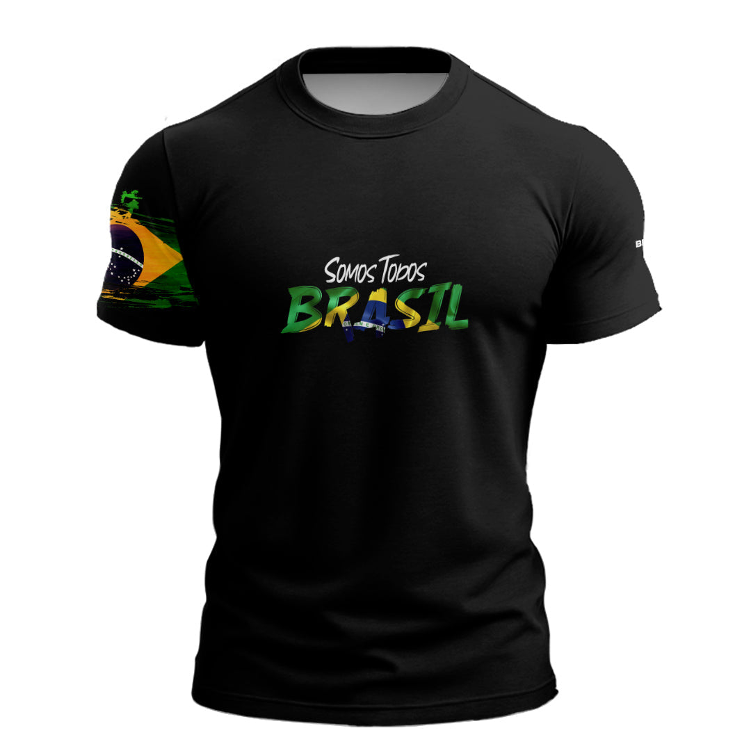 Camiseta Agro Brk Somos Todos Brasil com Proteção Solar UV50+