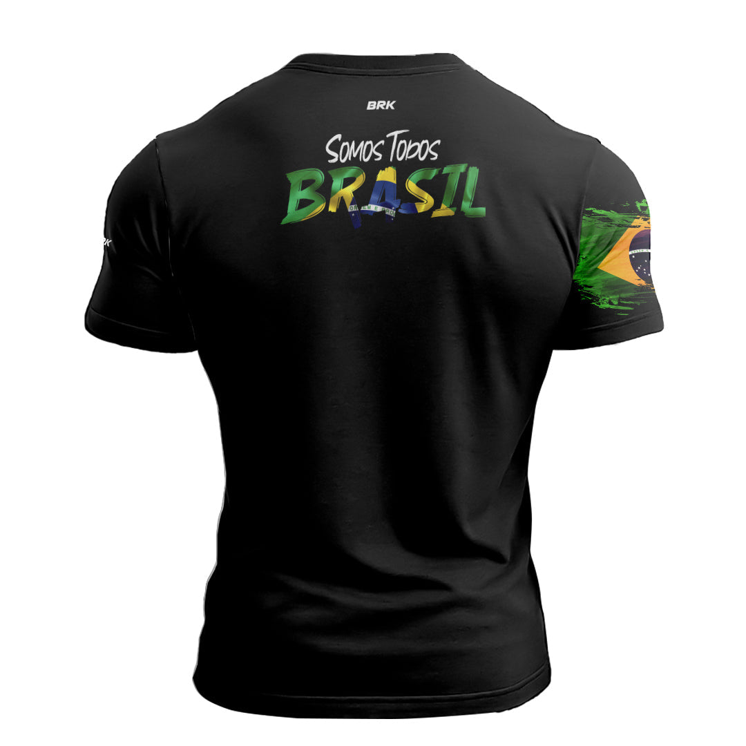 Camiseta Agro Brk Somos Todos Brasil com Proteção Solar UV50+