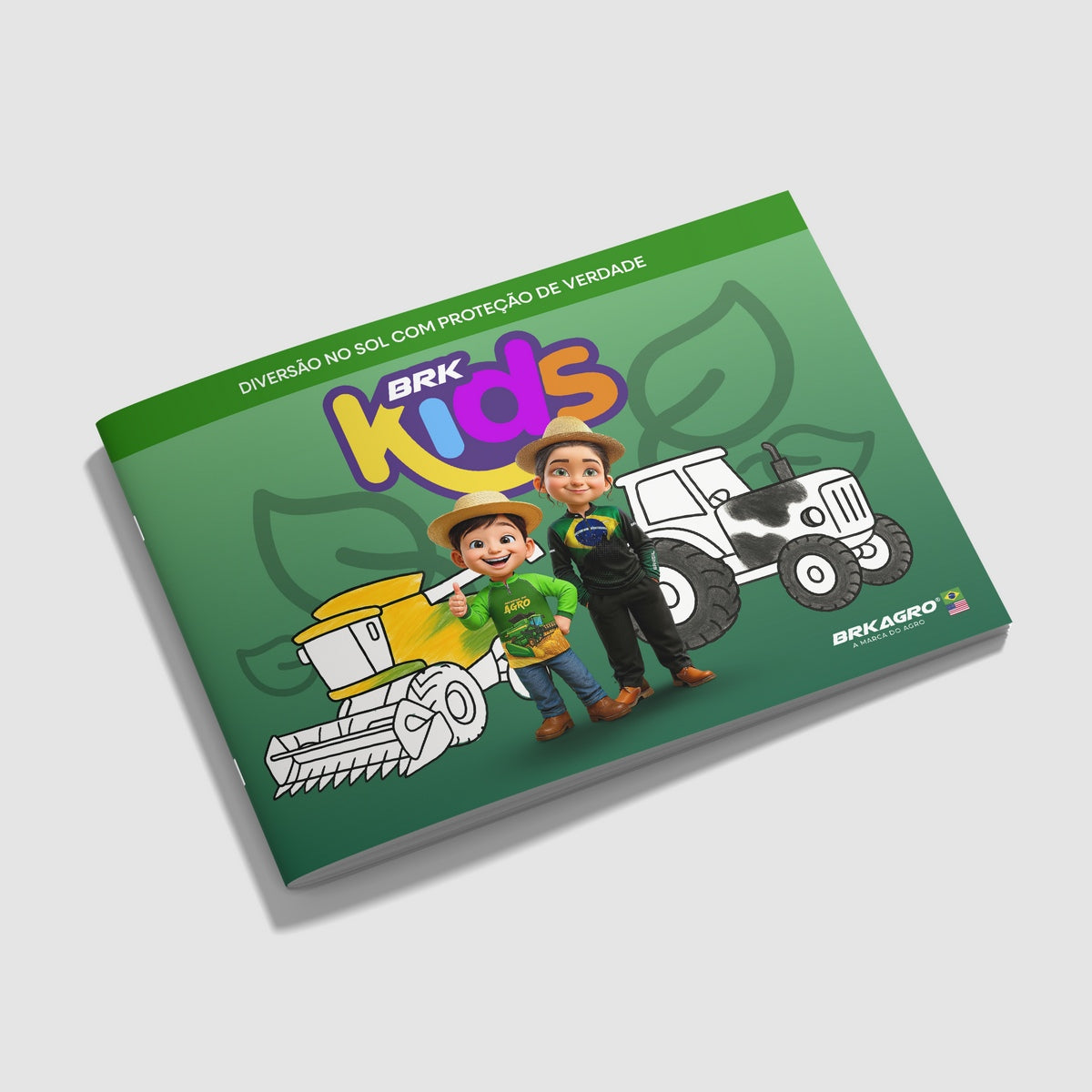 Livro para Colorir Brk Agro