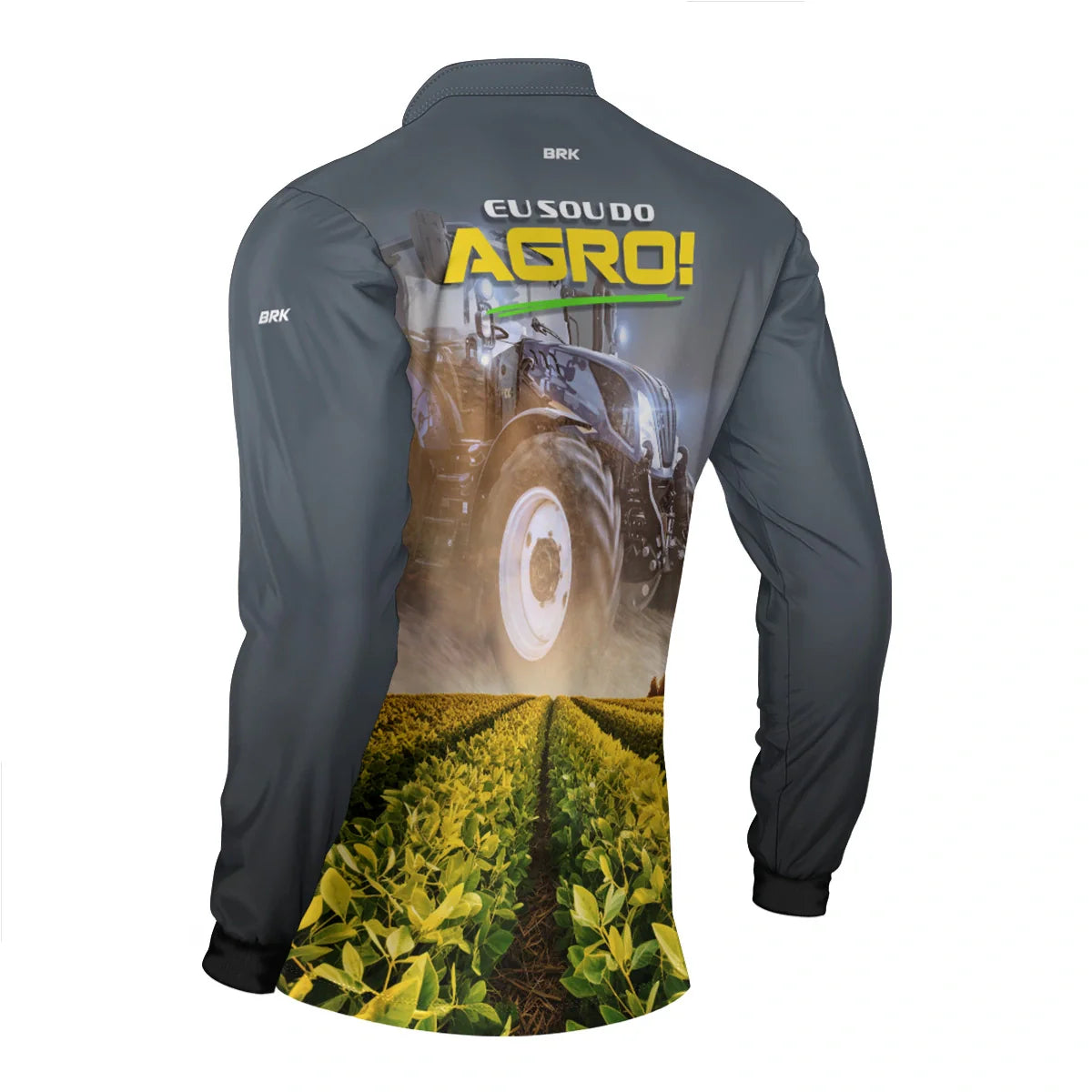 Camisa UV50 Agro Brk Eu sou do Agro Trator e Plantação