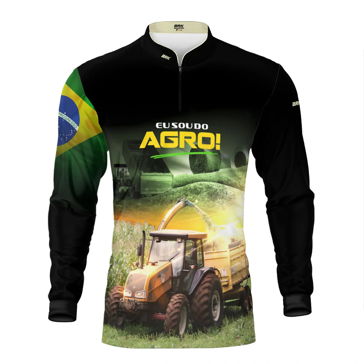 Camisa UV50 Agro Brk Eu sou do Agro Silagem