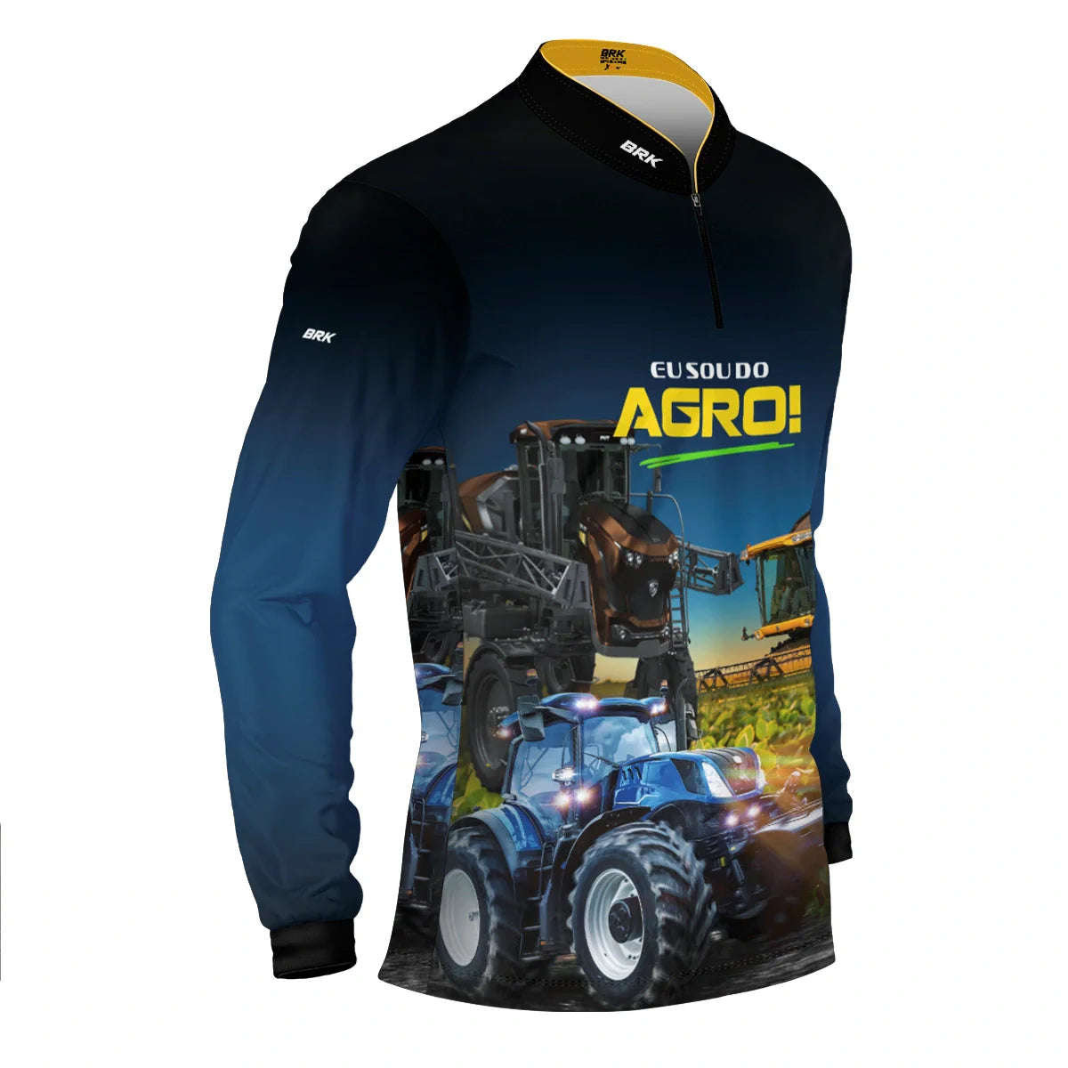 Camisa UV50 Agro Brk Eu sou do Agro Máquinas Agrícolas