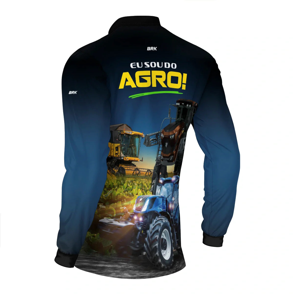 Camisa UV50 Agro Brk Eu sou do Agro Máquinas Agrícolas