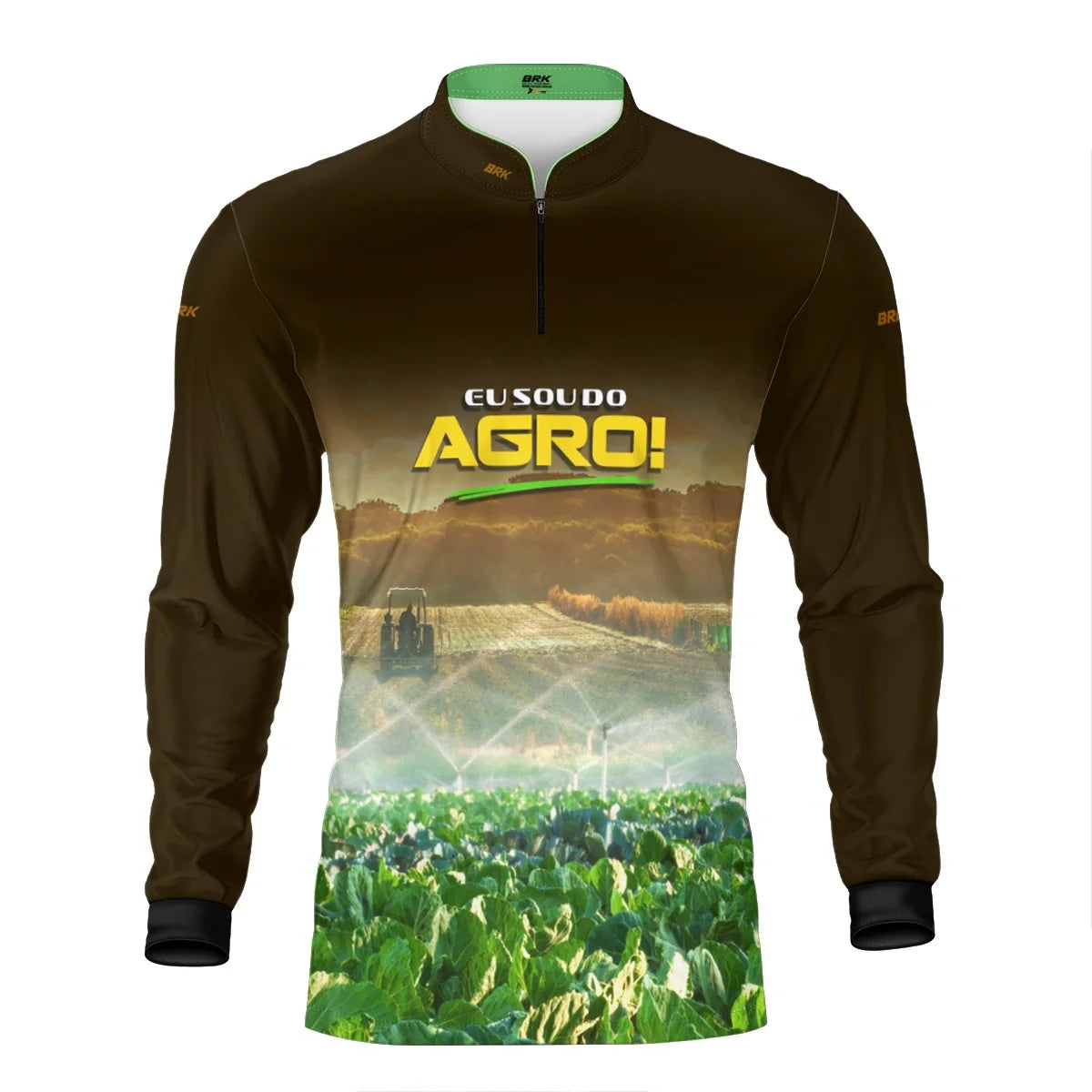 Camisa UV50 Agro Brk Eu Sou do Agro Irrigação e Aspersão