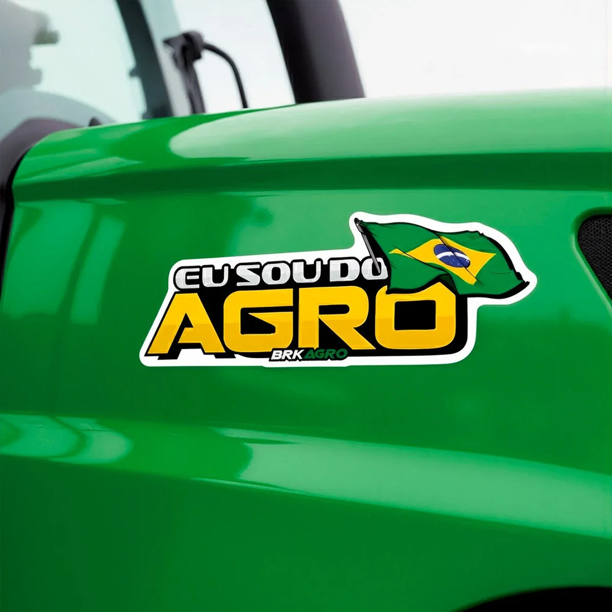 Adesivo Oficial "Eu Sou do AGRO" ( 23 cm )