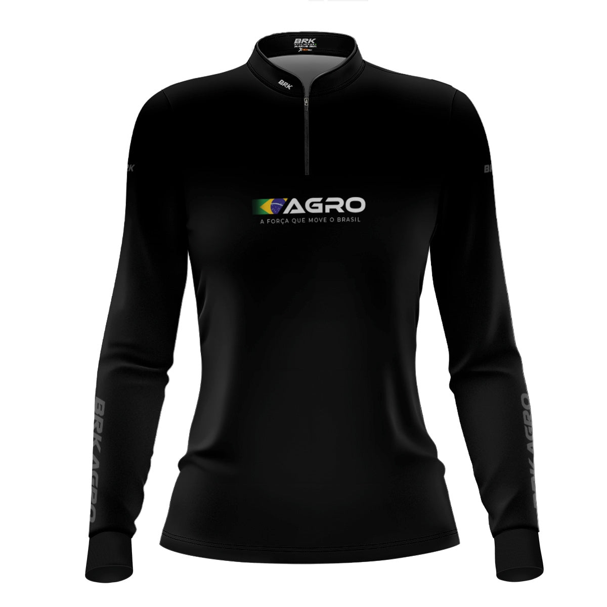 Camisa Agro Feminina Brk O Agro Não Para com Proteção UV50