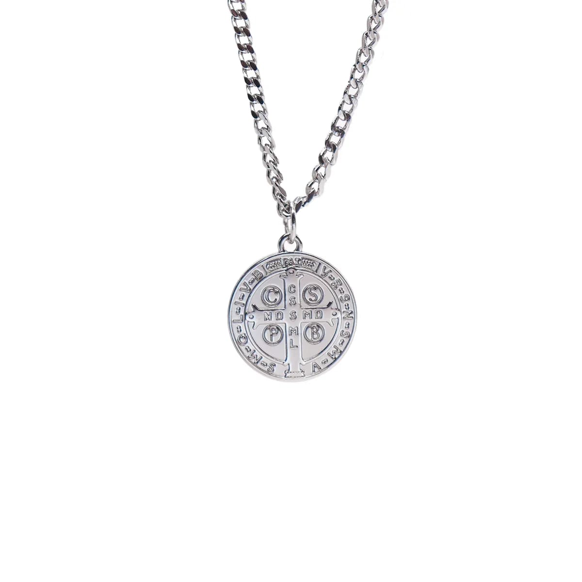 Corrente Pingente Brk Sao Bento Niquel