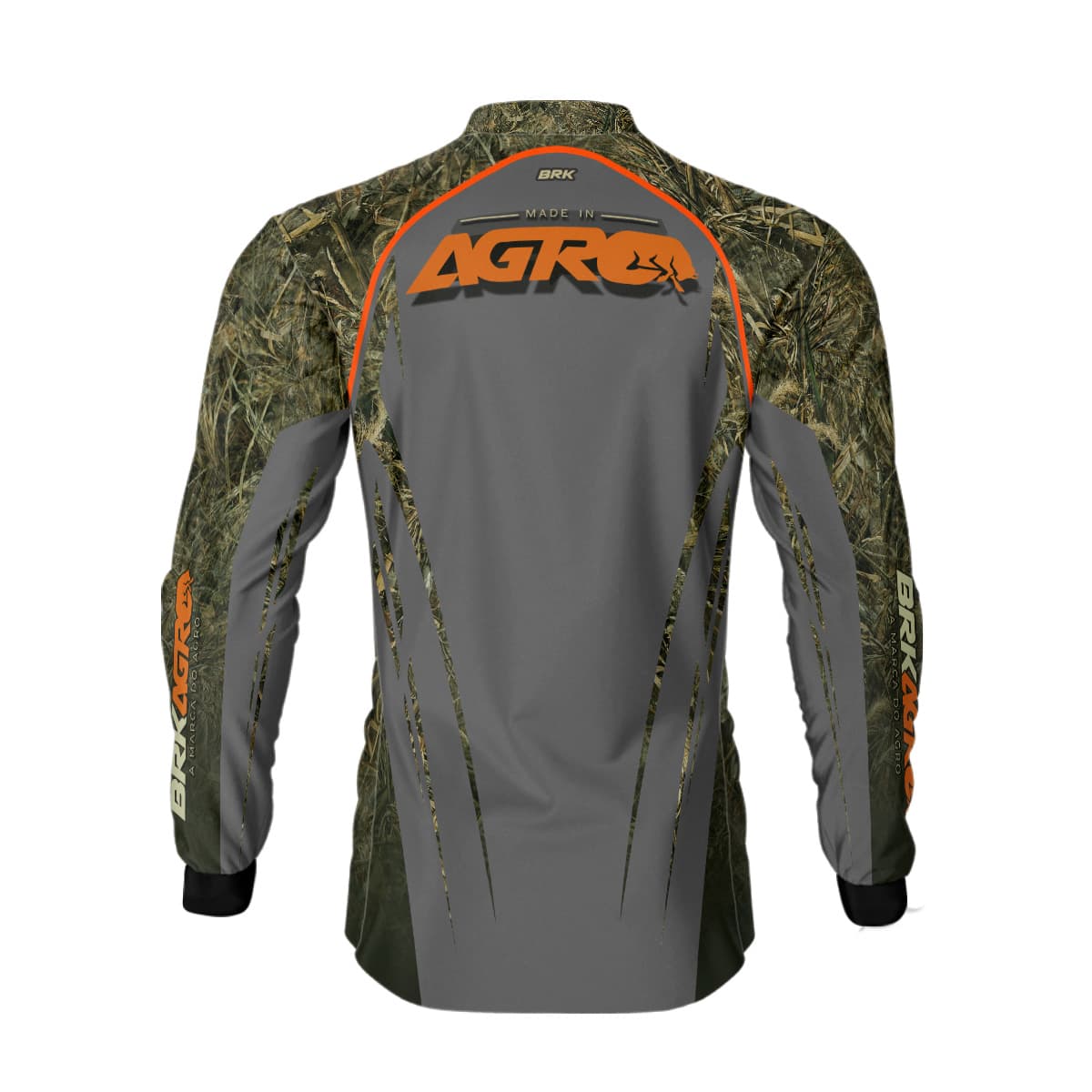 Camisa Agro Brk Camuflado Real Tree com Proteção Solar UV50+
