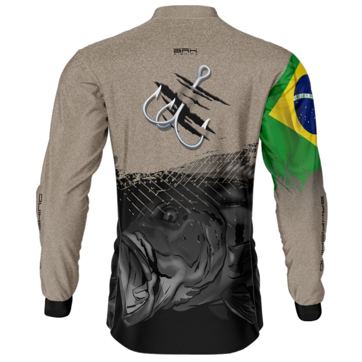 Camisa Brk Garateia Tucunaré Brasil com UV50+