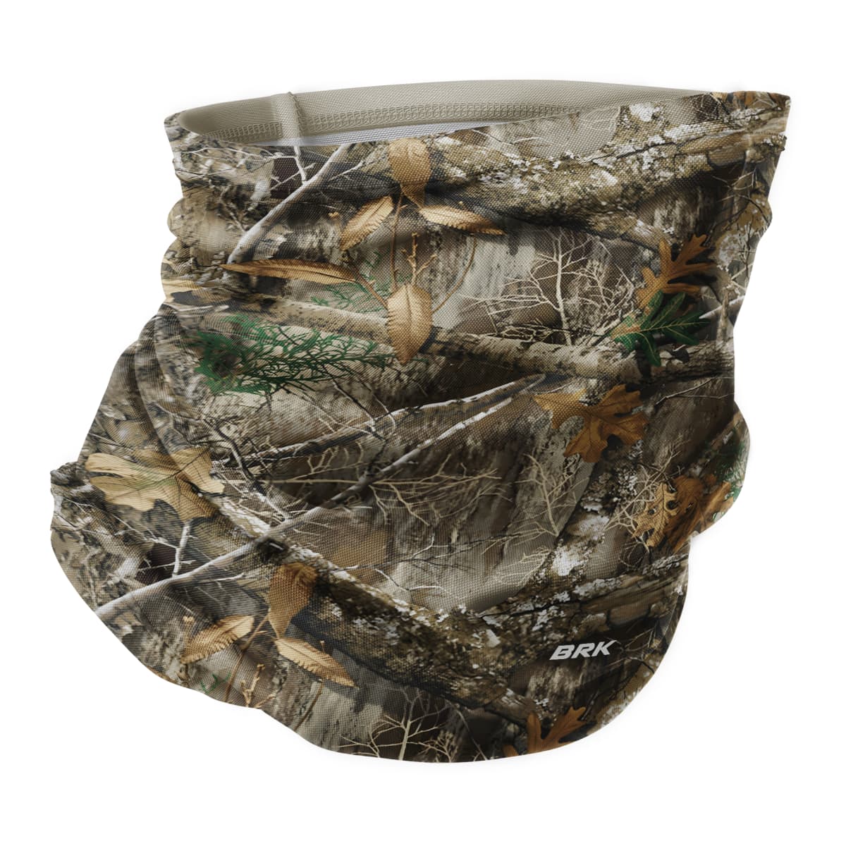 Bandana Tubeneck Agro Brk Camuflada Folhas e Galhos com Proteção Solar UV50+