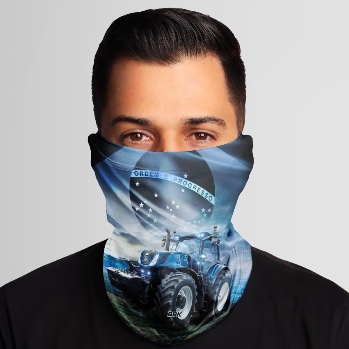Bandana Tubeneck Agro Brk Trator 02 NH com Proteção Solar UV50+