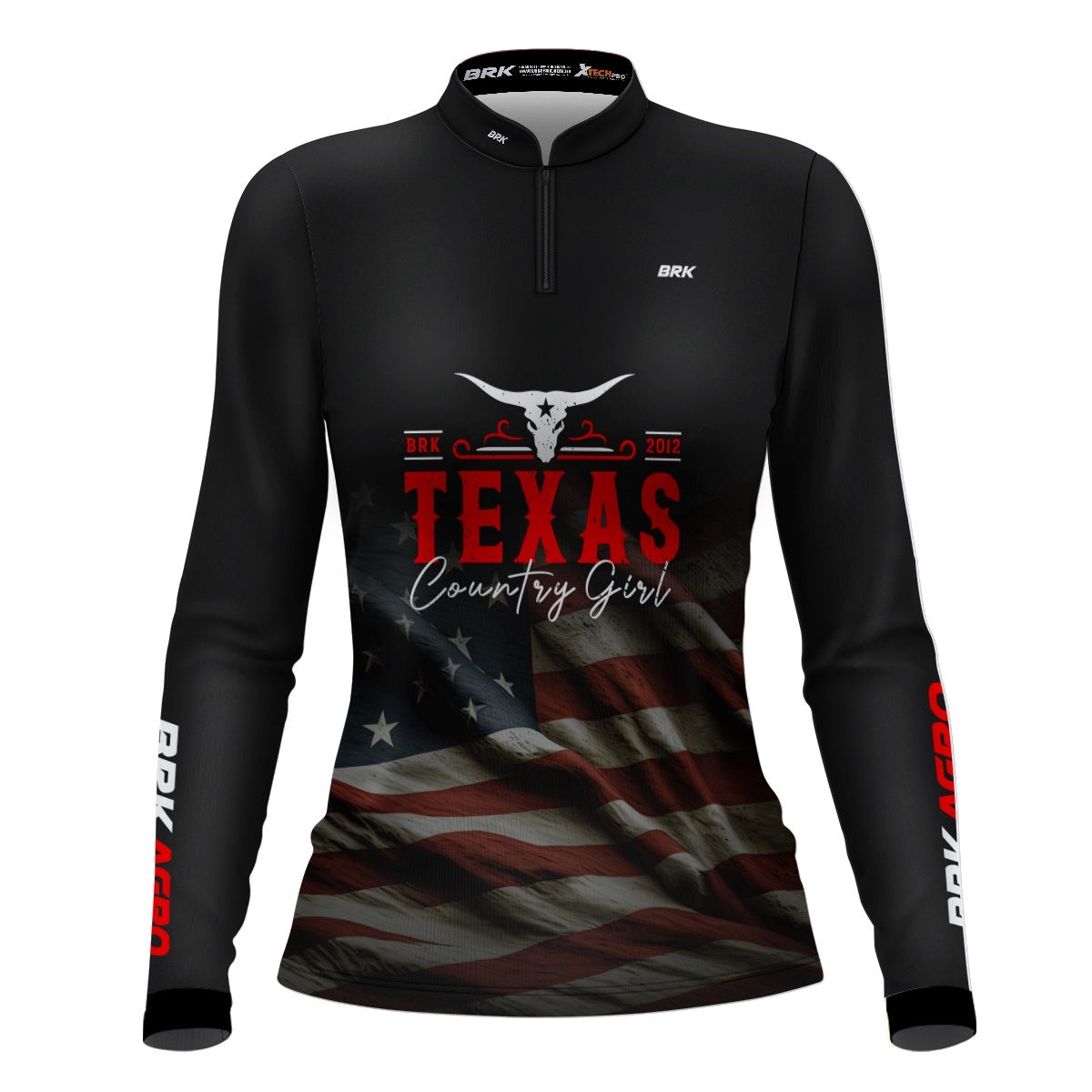 Camisa Agro Feminina Brk Texas Country Girl EUA com Proteção UV50+