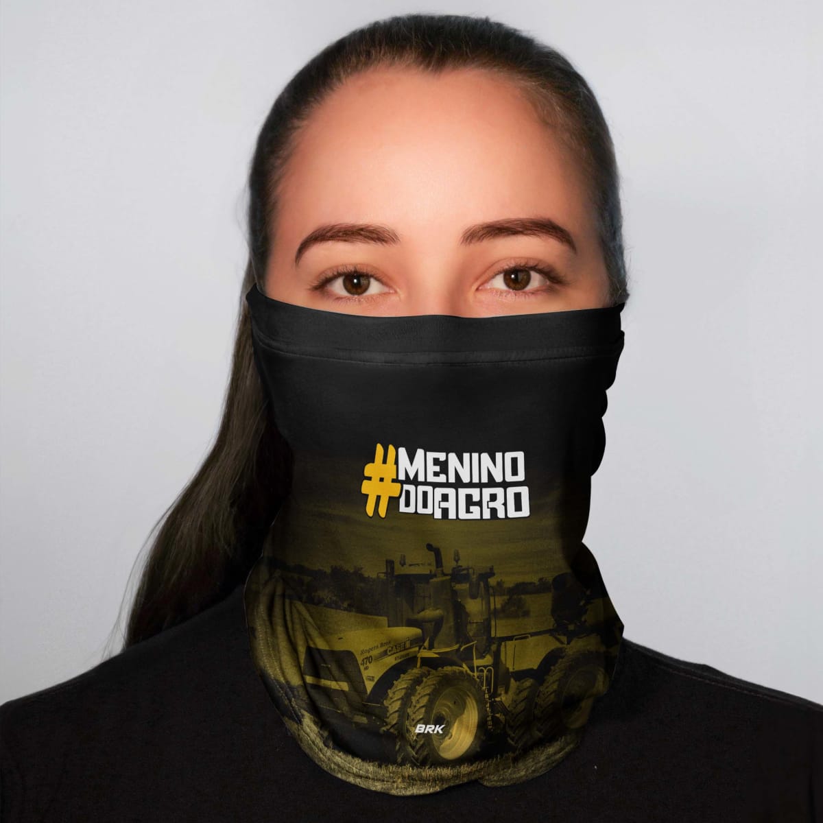 Bandana Tubeneck Agro Brk Hashtag Menino do Agro com Proteção Solar UV50+