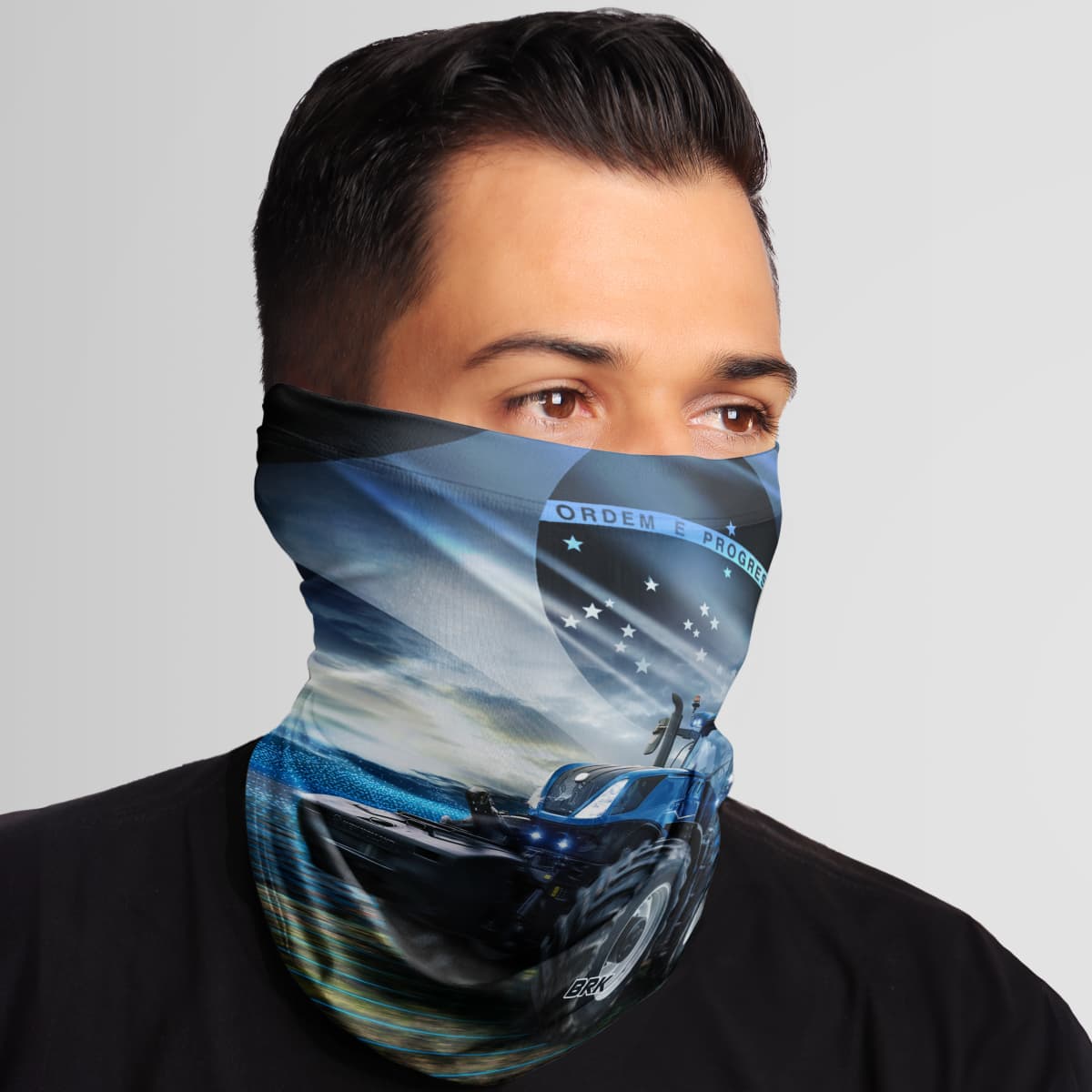 Bandana Tubeneck Agro Brk Trator 02 NH com Proteção Solar UV50+