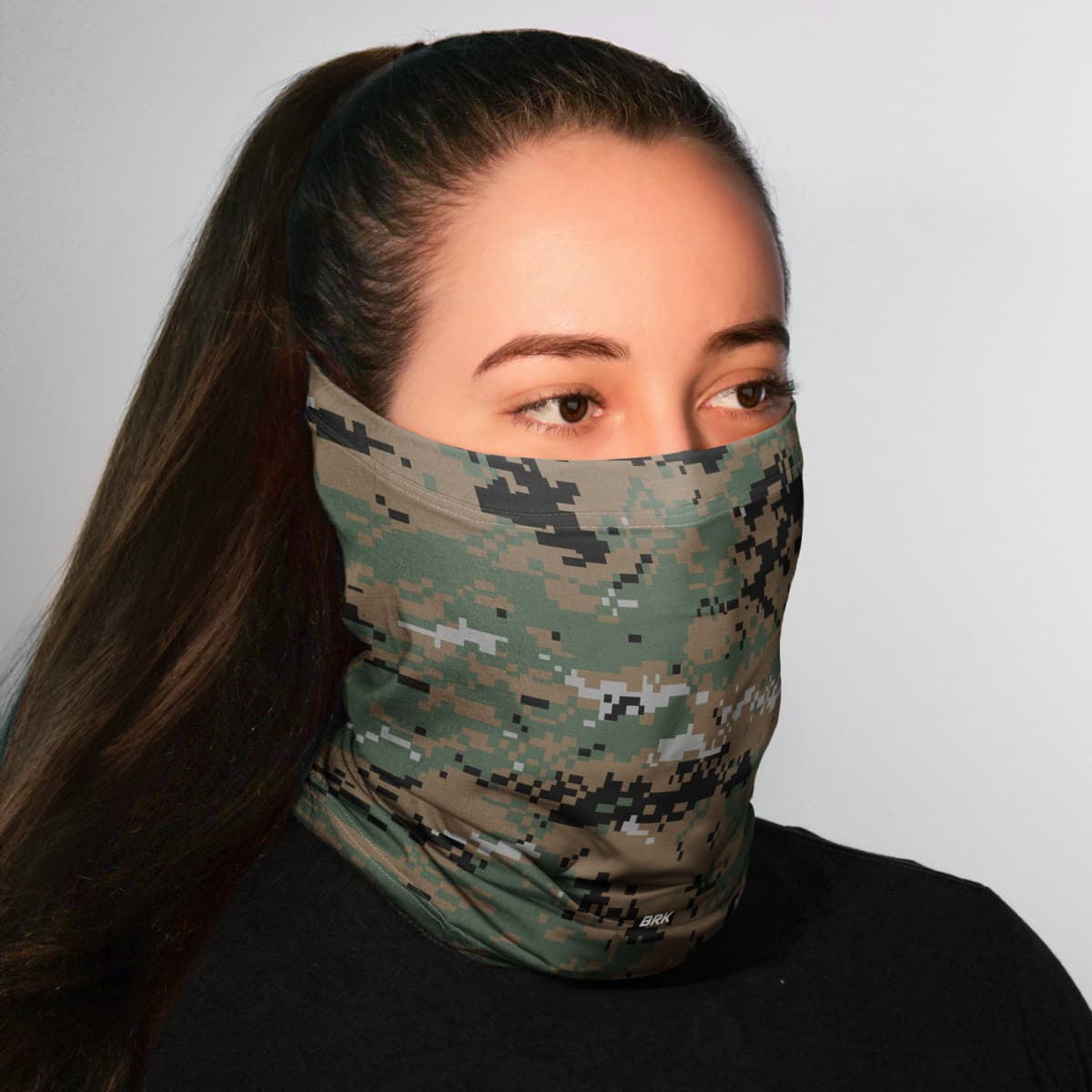 Bandana Tubeneck Agro Brk Camuflada Florestal com Proteção Solar UV50+