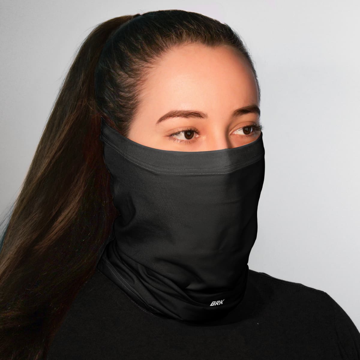 Bandana Tubeneck Agro Brk Multifuncional Preto com Proteção Solar UV50+
