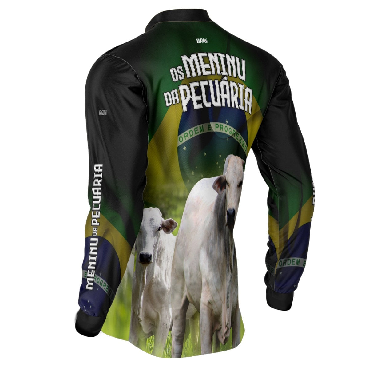 Camisa Agro Brk Os Meninu da Pecuária com Proteção Solar UV50+