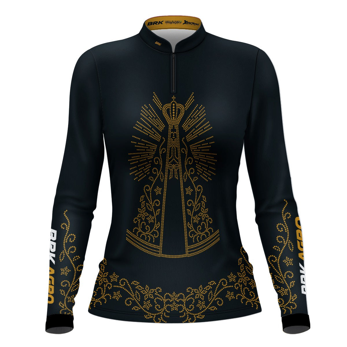 Camisa Agro Feminina Brk Nossa Senhora com Proteção Solar UV50+