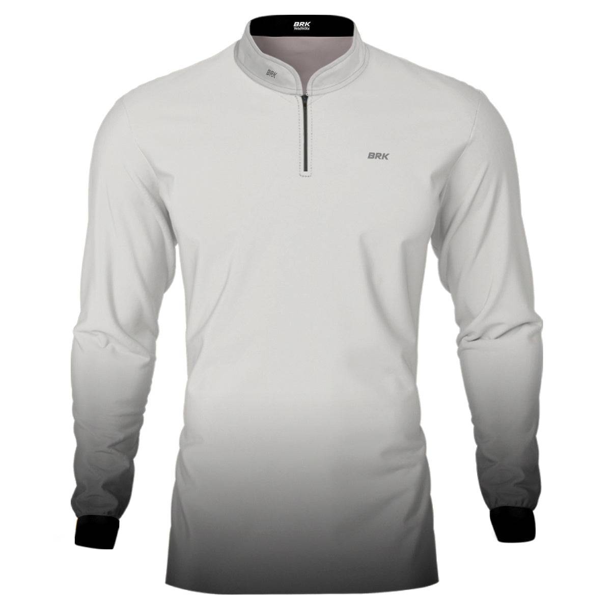 Camisa Térmica Brk Basic Cinza Claro com Proteção Solar UV50+