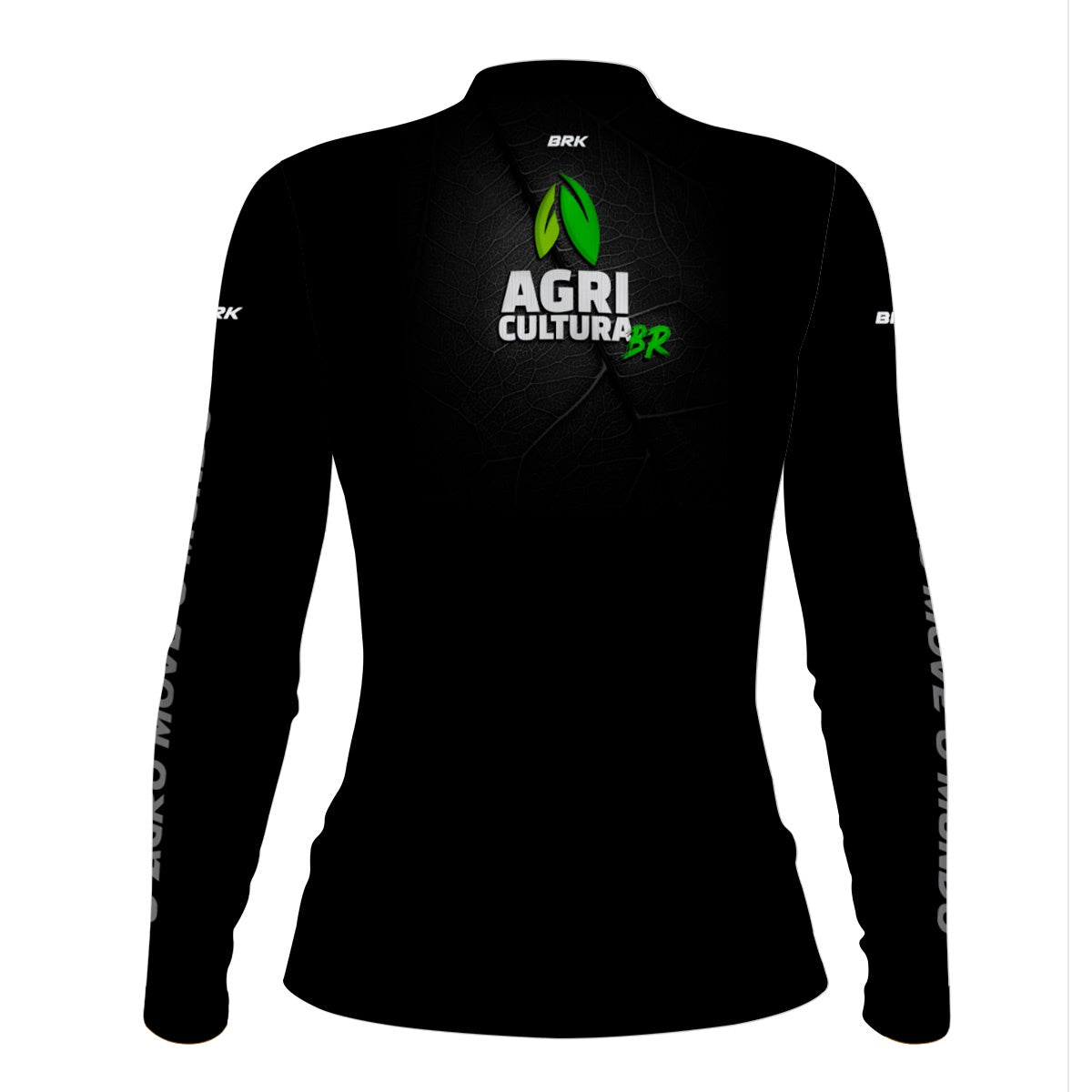 Camisa Agro Feminina Brk Brasil Agricultura com UV50+