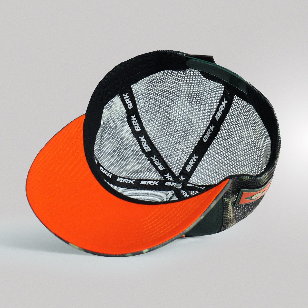 Boné Trucker Brk Agro Verde Camuflado