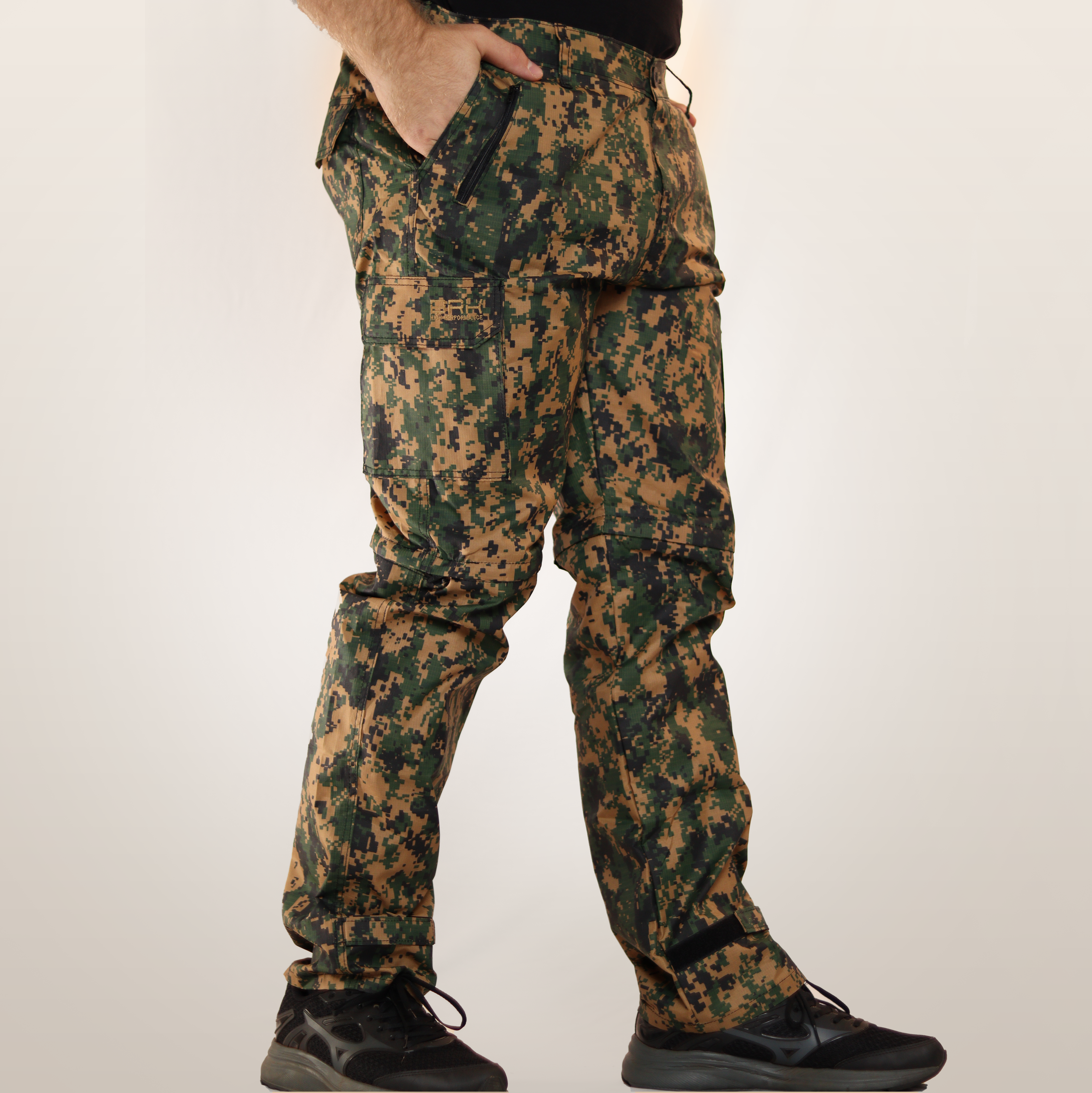 Calça Explorer Brk Militar Verde Vira Bermuda