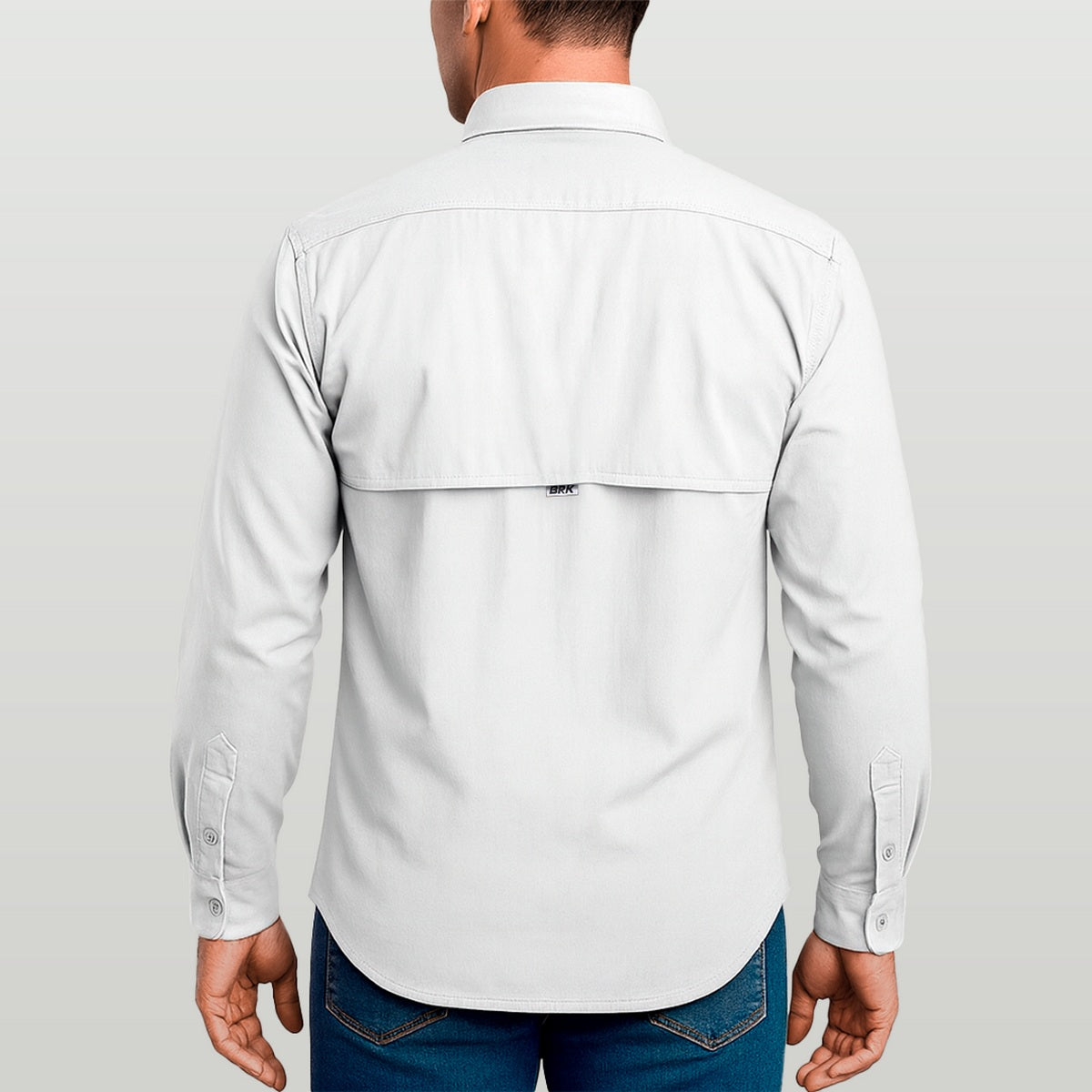 Camisa Work Agro Brk Branca com Proteção Solar UV50+