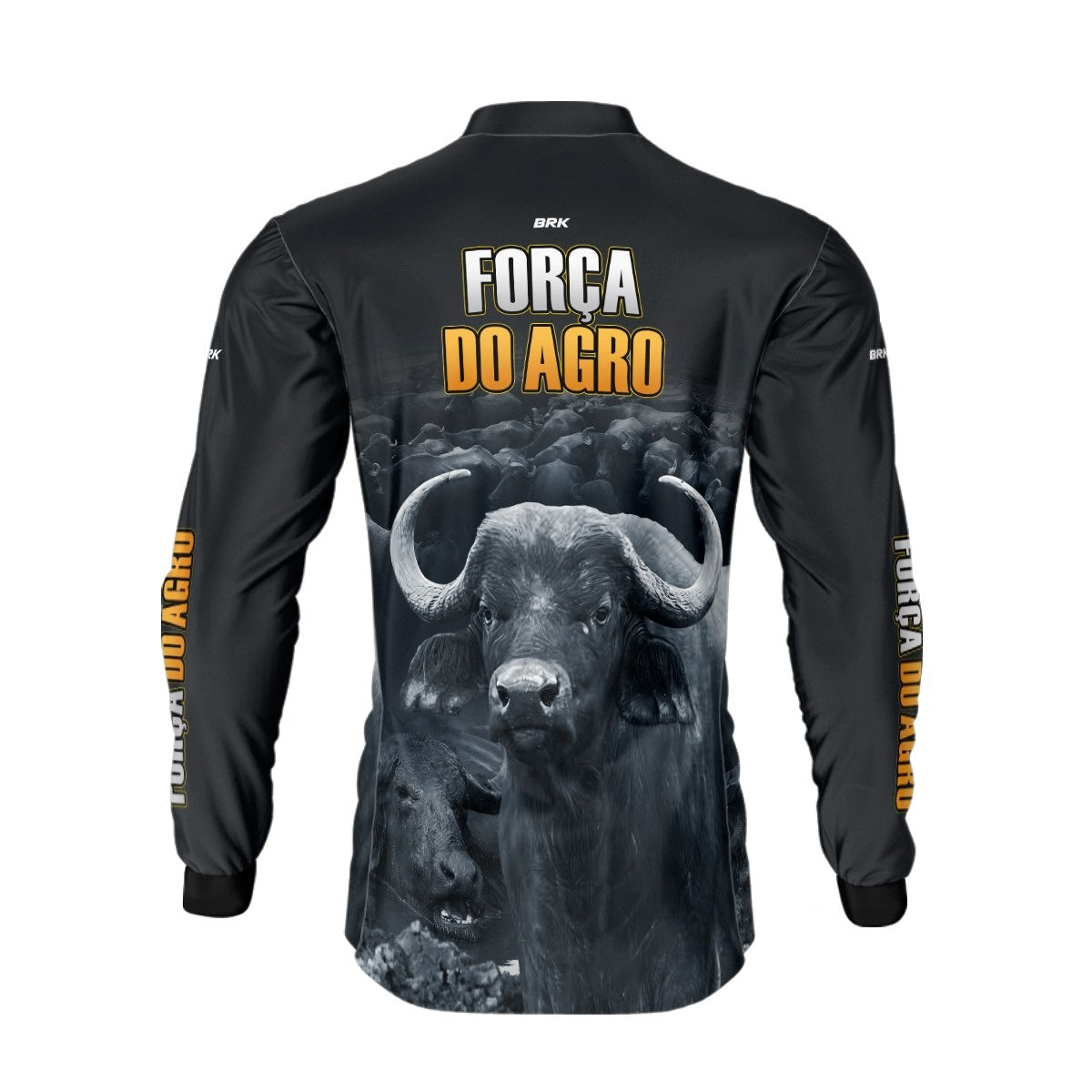 Camisa Agro Brk A Força do Agro Produtor de Bubalinos com UV50+