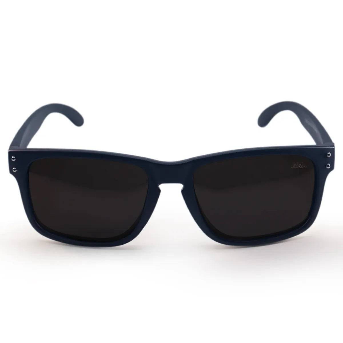 Óculos de Sol Brk Azul Quadrado com Lente Polarizada Preta
