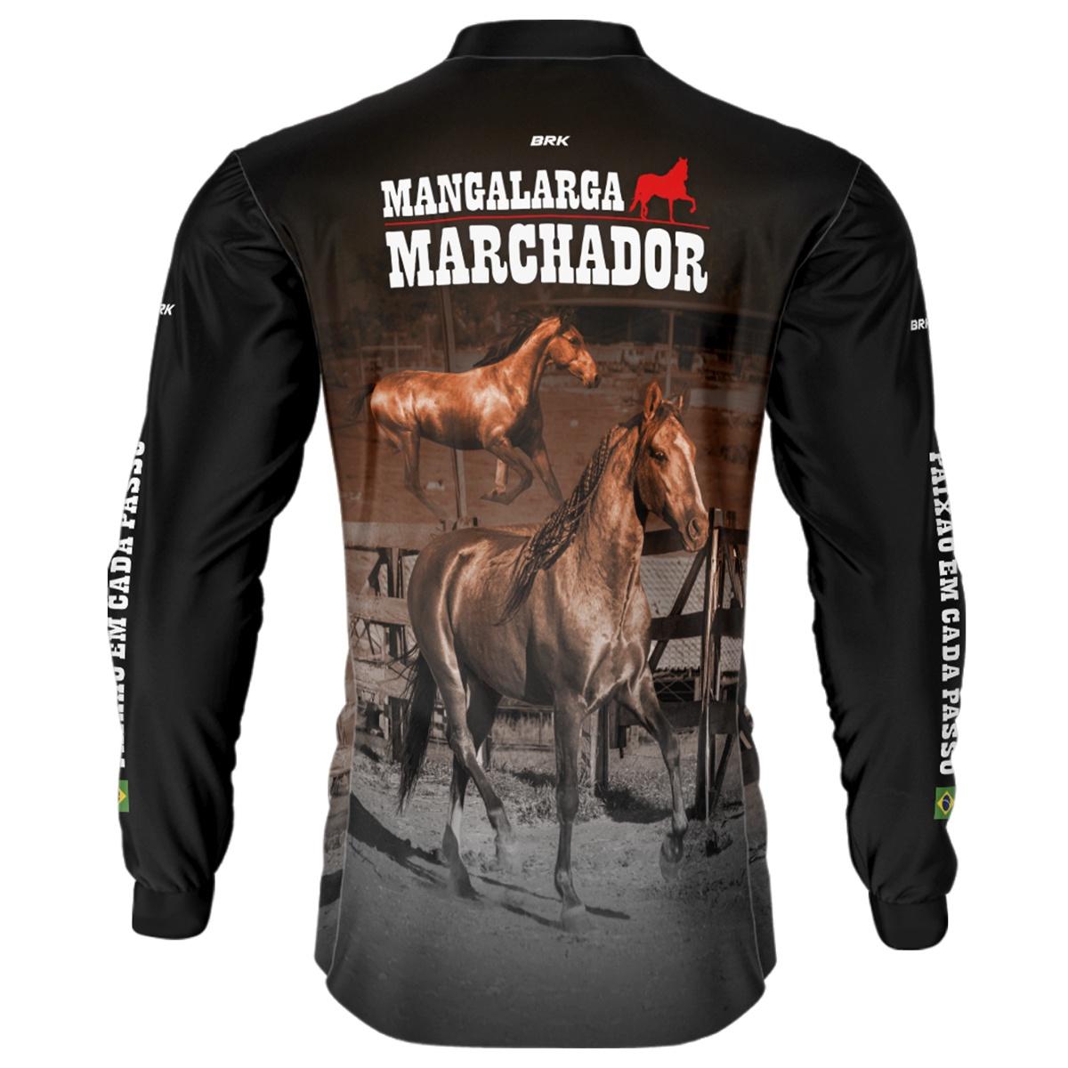 Camisa Agro Brk Mangalarga Machador com Proteção Solar UV50+