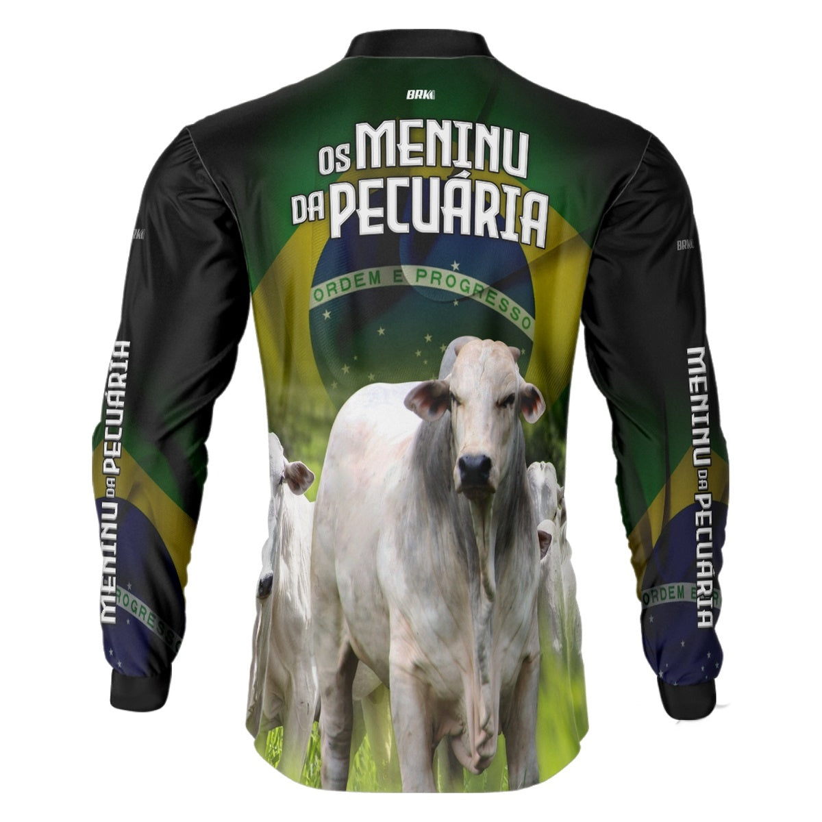 Camisa Agro Brk Os Meninu da Pecuária com Proteção Solar UV50+