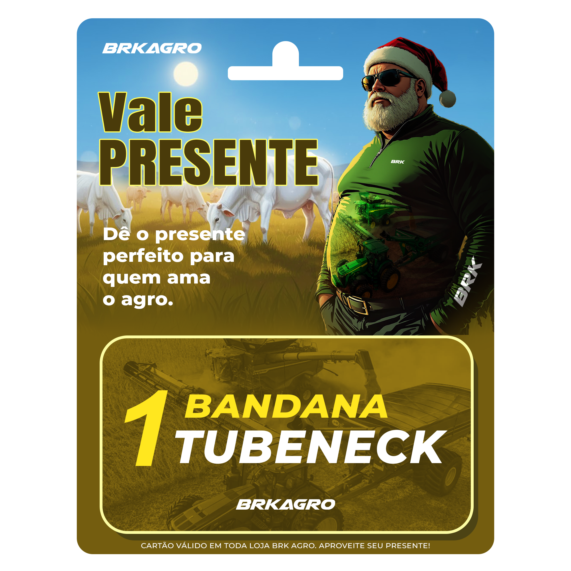 Vale Presente BRK® — 1 Bandana Tubeneck