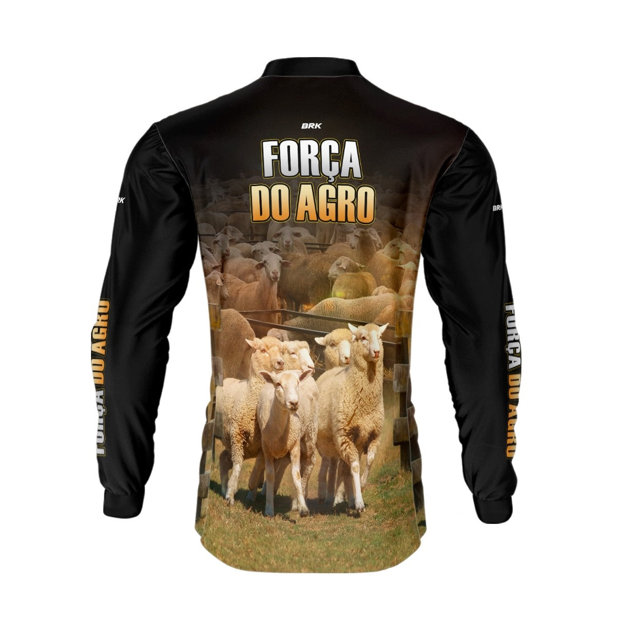 Camisa Agro Brk A Força do Agro Produtor de Ovinos com UV50+
